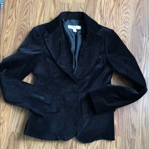 New York & Co black size 2  velour blazer NWT